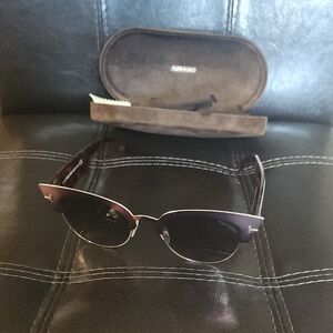 Tom Ford Black Cat-Eye Sunglasses